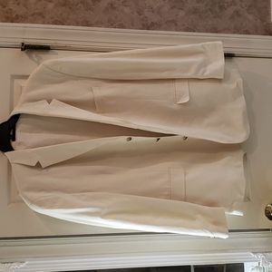 Sean John Off White Linen Blend Sports Coat